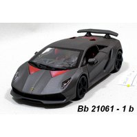 Bburago 1:24 Lamborghini Sesto Elemento (met.grey)-code Bburago 21061, nyní bez podstavce