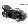 Bburago Porsche Macan (black) - code Bburago 21077