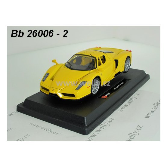Bburago 1:24 Ferrari Enzo (yellow) - code Bburago 26006, modely aut