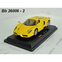 Bburago 1:24 Ferrari Enzo (yellow) - code Bburago 26006, modely aut