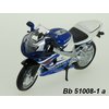 Suzuki GSX-R750 (blue/white) - code Bburago 51008 model motocyklu