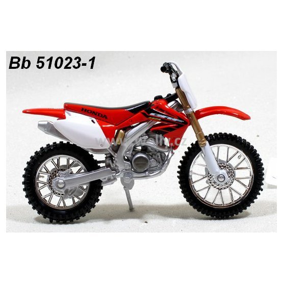 Bburago 1:18 Honda CRF450R (red) - code Bburago 51023, model motocyklu