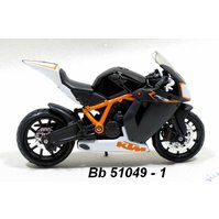 Bburago 1:18 KTM 1190 RC8 R (white/black) - code Bburago 51049, model motocyklu