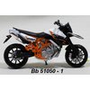 Bburago 1:18 KTM 990 Supermoto R (white/black) - code Bburago 51050, model motocyklu