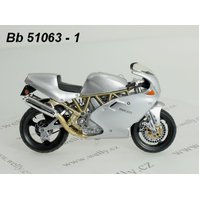 Bburago 1:18 Ducati Supersport 900 FE (silver) - code Bburago 51063, model motocyklu