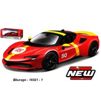 Bburago 1:18 Ferrari SF90 Stradale Le Mans No.50 (red) - code Bburago 16021, modely aut