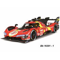 Bburago 1:18 Ferrari 999P (No.51) 2023 LeMans - code Bburago 16301, ukončena výroba Bburago 1:18 Ferrari 999P (No.51) 2023 LeMans - code Bburago 16301, ukončena výroba