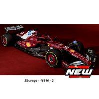 Bburago 1:18 Ferrari SF-25 (2025) No.16 LeClerc - code Bburago 16816 L, modely aut