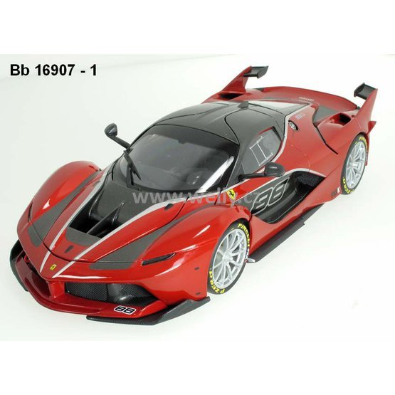 Bburago 1:18 Ferrari FXX-K No.88 (red) - code Bburago 16907, modely aut