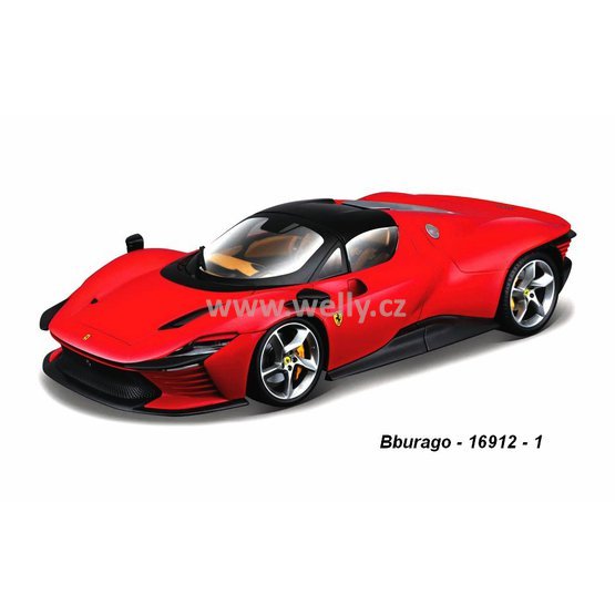 1:18 Ferrari Daytona SP3 (red) - code Bburago 16912, modely aut
