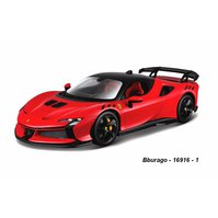 Bburago 1:18 Ferrari SF90 XX Stradale (red) - code Bburago 16916, modely aut