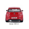 Bburago 1:24 VW Polo GTi Mark 5 (red) - code Bburago 21059,