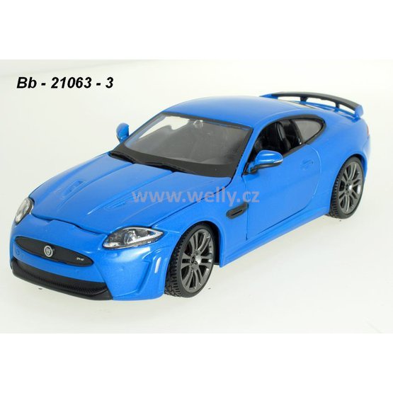 Bburago 1:24 Jaguar XKR-S (blue) - code Bburago 21063, modely aut