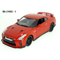Bburago 1:24 Nissan GT-R 2017 (red) - code Bburago 21082, modely aut