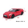 1:24 Nissan GT-R 2017 (red) - code Bburago 21082, modely aut