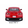 Bburago 1:24 Nissan GT-R 2017 (red) - code Bburago 21082,