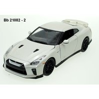 Bburago 1:24 Nissan GT-R 2017 (met. white) - code Bburago 21082, modely aut
