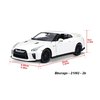 1:24 Nissan GT-R 2017 (met. white) - code Bburago 21082, modely aut