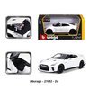 Bburago 1:24 Nissan GT-R 2017 (met. white) - code Bburago 21082,