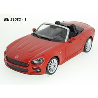Bburago 1:24 Fiat 124 Spider (red) - code Bburago 21083, modely aut