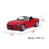 1:24 Fiat 124 Spider (red) - code Bburago 21083, modely aut
