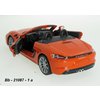Porsche 718 Boxster cabrio (orange) - code Bburago 21087, modely aut