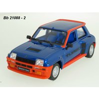Bburago 1:24 Renault 5 turbo 1982 (blue) - code Bburago 21088, modely aut