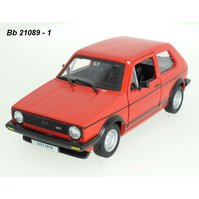 Bburago 1:24 VW Golf 1979 MK1 (red) - code Bburago 21089, modely aut