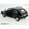 VW Golf 1979 MK1 (black) - code Bburago 21089, modely aut