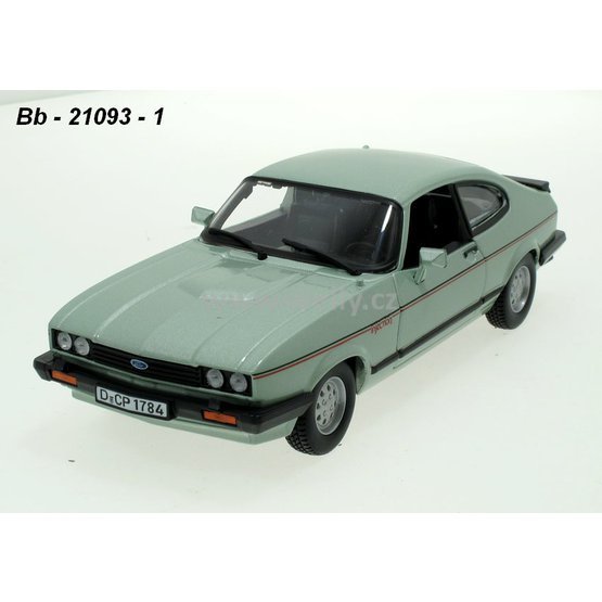 Bburago 1:24 Ford Capri 1973 (light green) - code Bburago 21093, modely aut