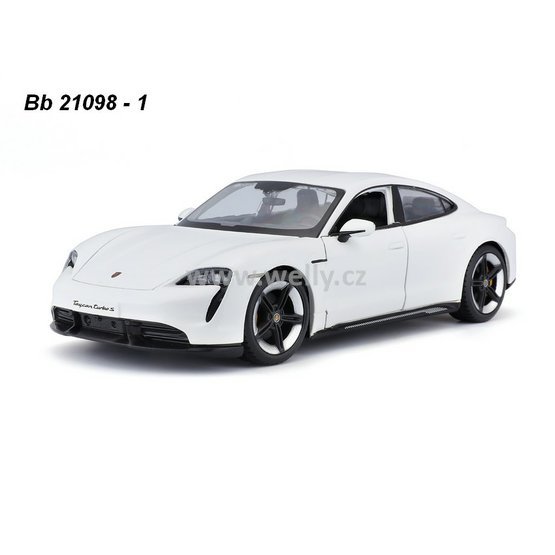 Bburago 1:24 Porsche Taycan (white) - code Bburago 21098