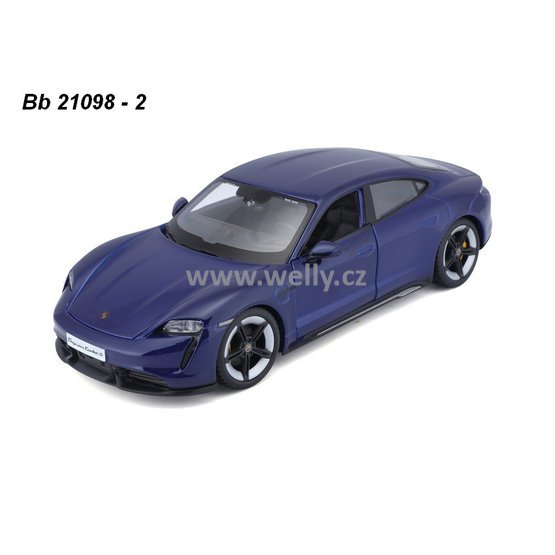Bburago 1:24 Porsche Taycan (blue) - code Bburago 21098