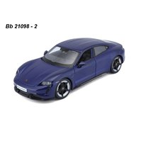 Bburago 1:24 Porsche Taycan (met. blue) - code Bburago 21098, modely aut