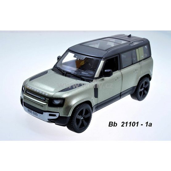 Bburago 1:24 Land Rover Defender 110 (green) - code Bburago 21101