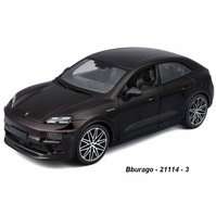 Bburago 1:24 Porsche MACAN electric 2024 (dark violet) - code Bburago 21114