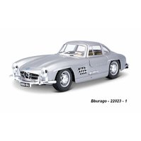 Bburago 1:24 Mercedes-Benz 300 SL (silver) - code Bburago 22023, modely aut