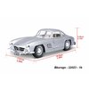 burago 1:24 Mercedes-Benz 300 SL (silver) - code Bburago 22023, modely aut