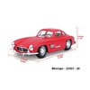1:24 Mercedes-Benz 300 SL (red) - code Bburago 22023, modely aut