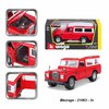 1:25 Land Rover (red) - code Bburago 22063, modely aut
