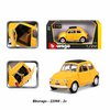 Fiat 500 F 1965 (yellow) - code Bburago 22098, modely aut