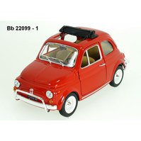 Bburago 1:21 Fiat 500 L 1968 (red) - code Bburago 22099, modely aut