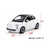 burago 1:24 Fiat 500 / 2007 (white) - code Bburago 22106, modely aut