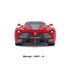 Bburago 1:24 Ferrari LaFerrari (red) - code Bburago