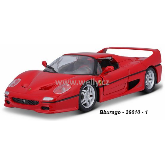 1:24 Ferrari F50 (red) - code Bburago 26010, modely aut