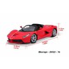 Bburago 1:24 Ferrari LaFerrari Aperta (red) - code Bburago 26022, modely