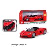 Bburago 1:24 Ferrari LaFerrari Aperta (red) - code Bburago 26022, model