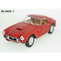 Bburago 1:24 Ferrari 250 GT Berlinetta Passo Corto (red)- code Bburago 26025, modely aut