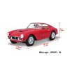 Bburago 1:24 Ferrari 250 GT Berlinetta Passo Corto (red)- code Bburago 26025, modely