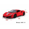 Bburago 1:24 Ferrari 488 Pista (red)- code Bburago 26026, modely