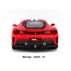 Bburago 1:24 Ferrari 488 Pista (red)- code Bburago 26026,